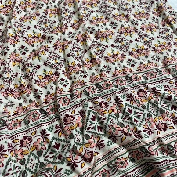 Torrid Womens Pull-On Wide Leg Floral High Rise Pants - Picture 8 of 12